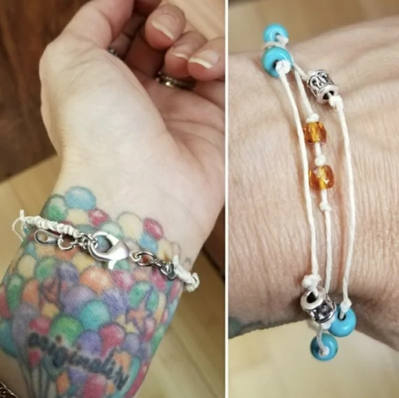 New Semi Precious 💋Wish Bracelet Handmade by ME! - Picture 4 of 4